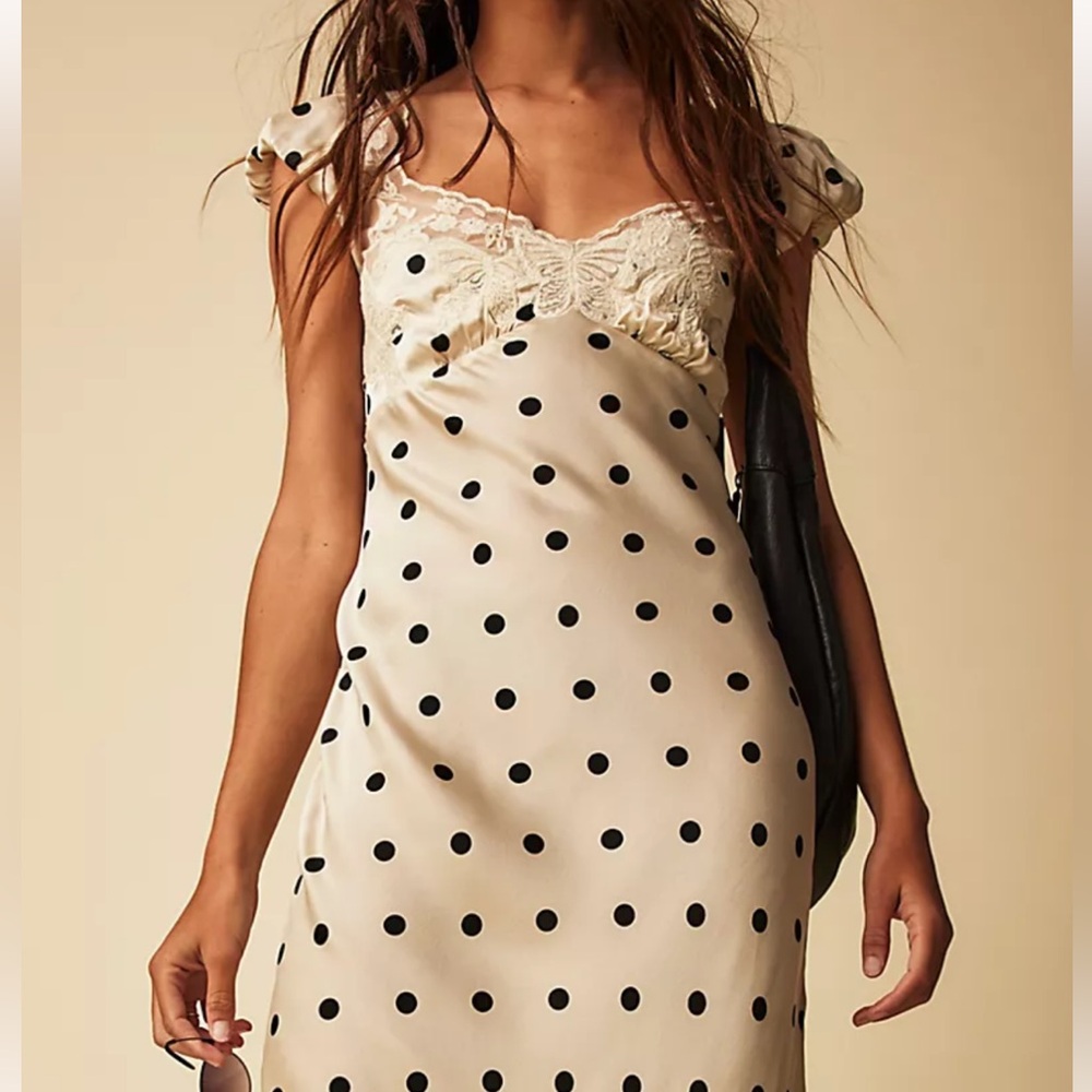 Camila Coelho Polka Dot Dress Size Medium